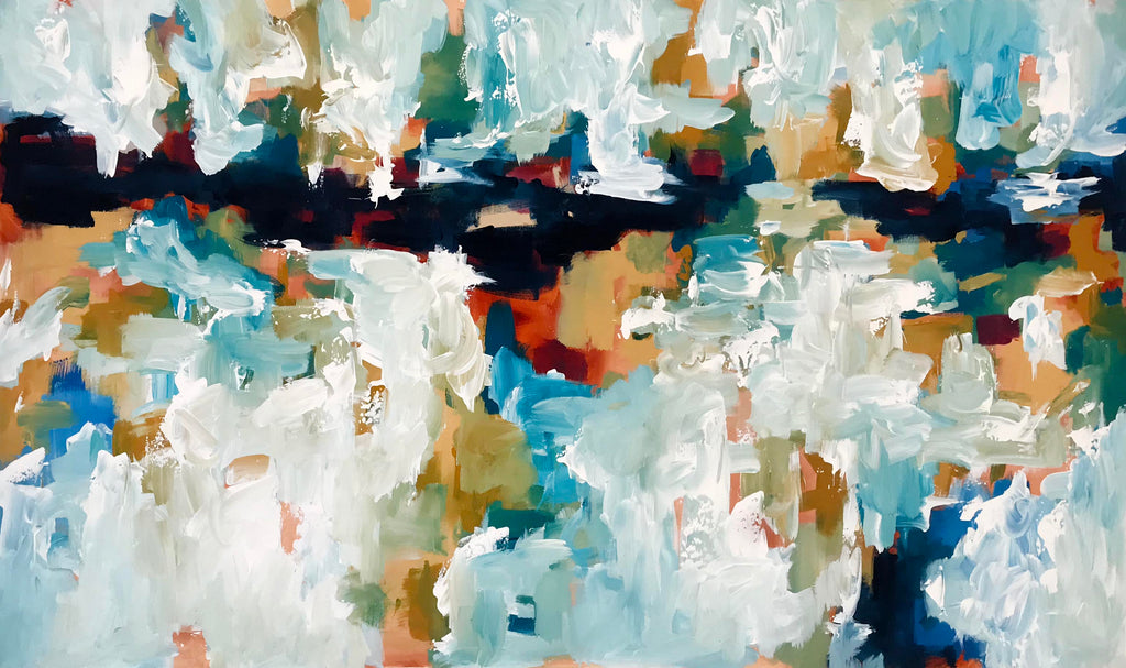 Hanging Gardens 4 - 152x90 cm - Original Painting
