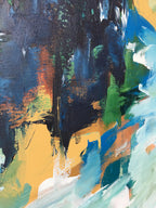 Hanging Gardens - 150x76 cm - Original Painting-OmarObaid.com