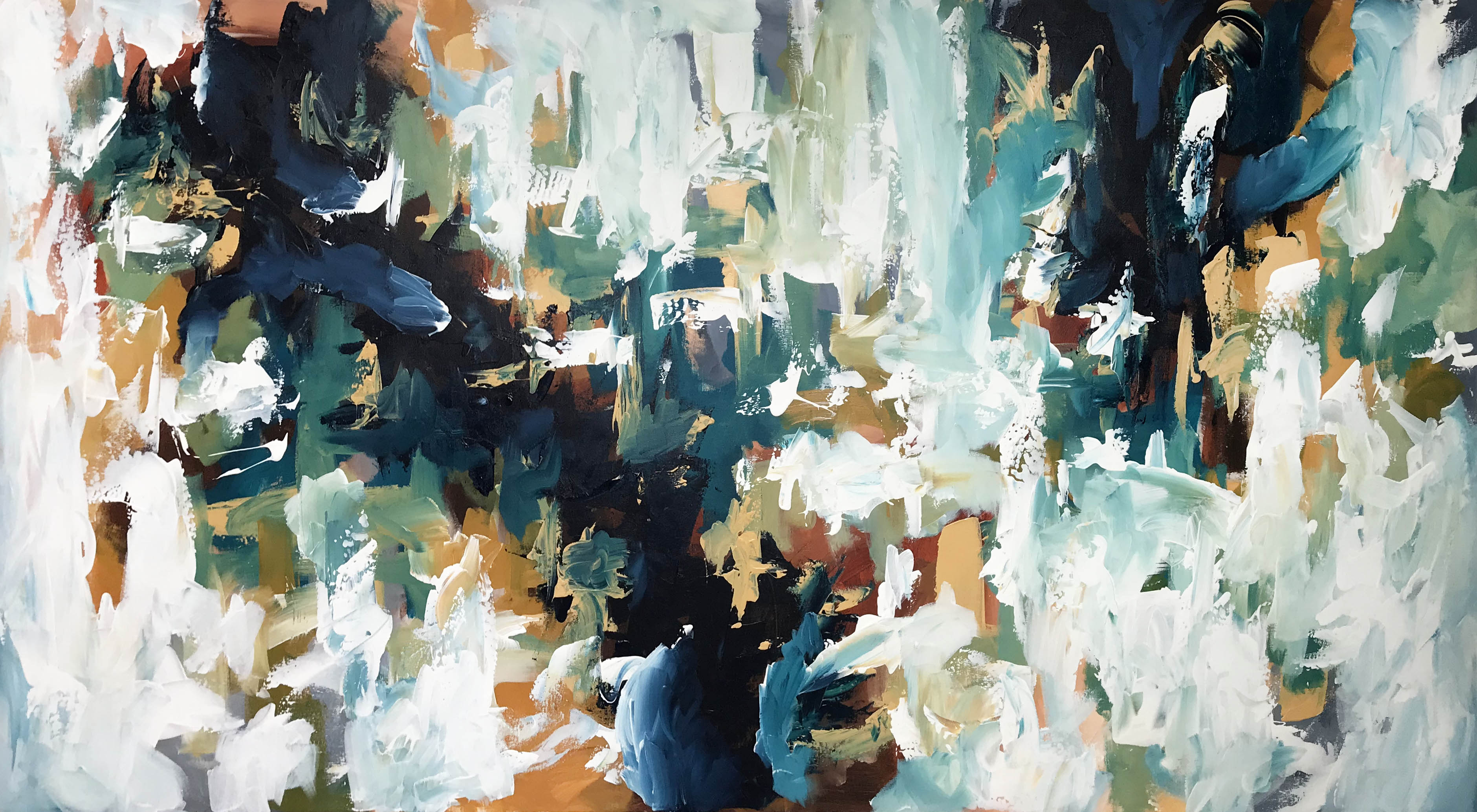 Hurricane - 152x80 cm - Original Painting-OmarObaid.com