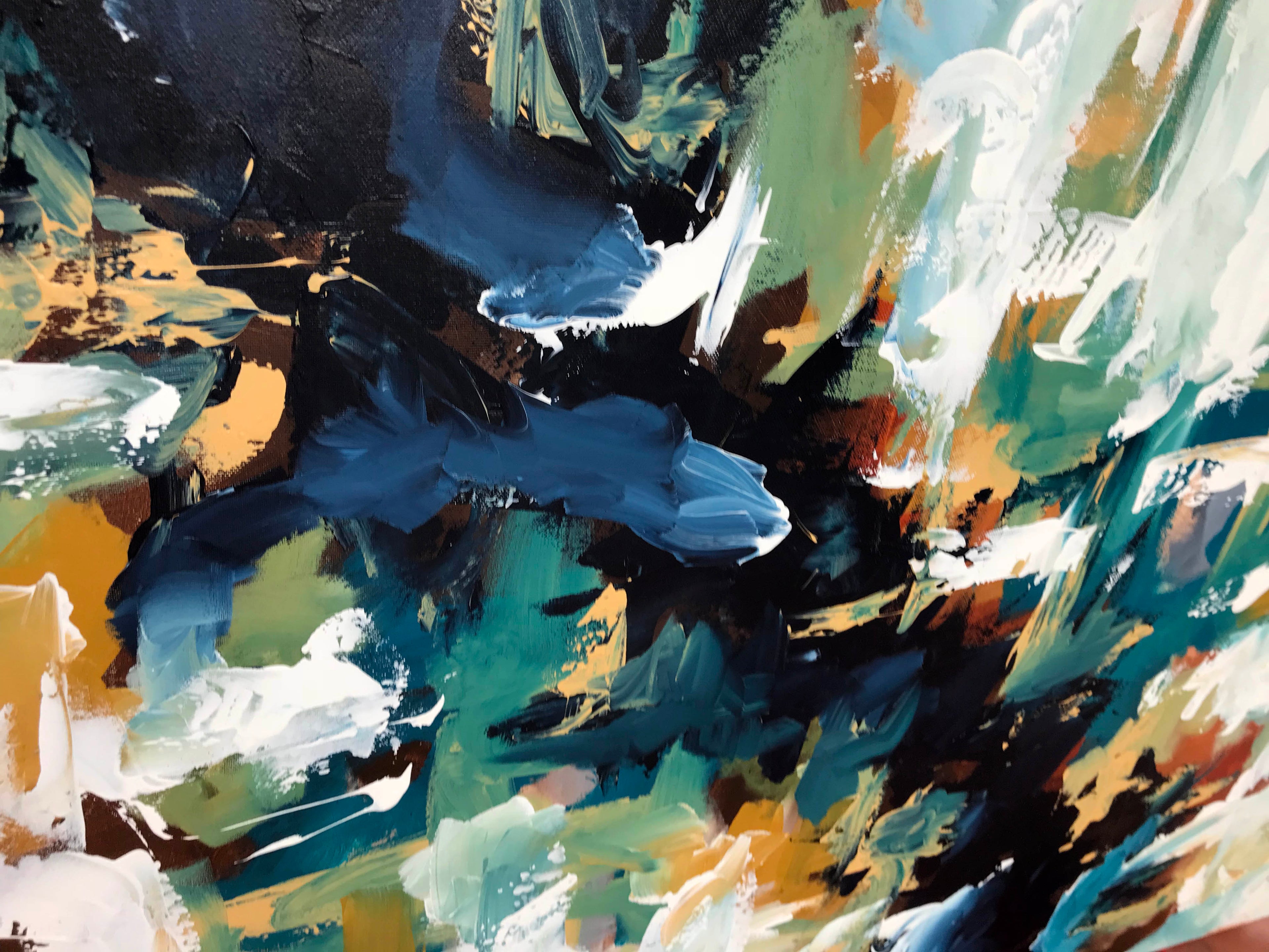 Hurricane - 152x80 cm - Original Painting-OmarObaid.com