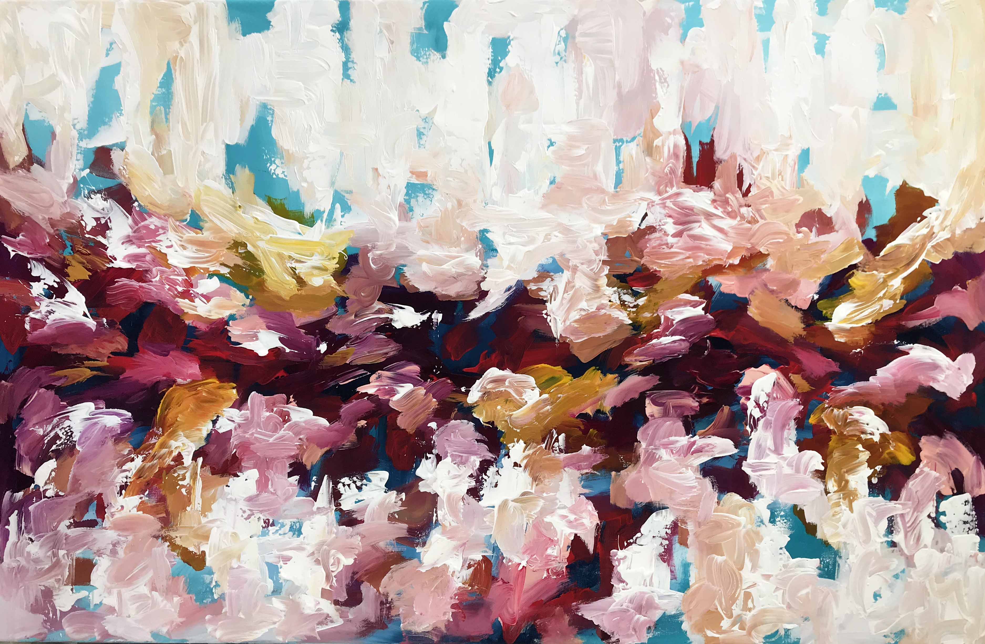 Inferno 6 - 122x76 cm - Original Painting
