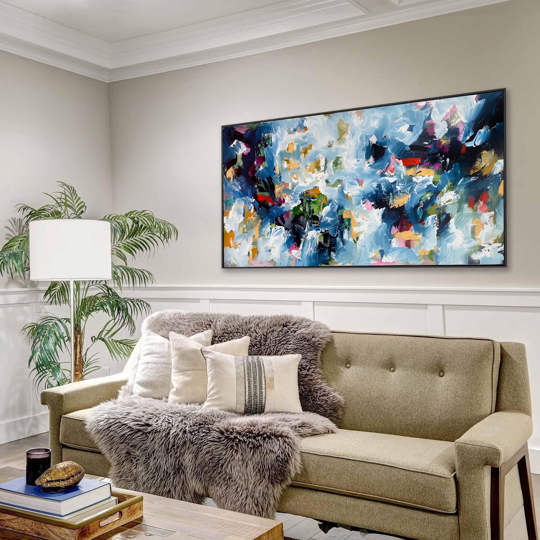 Impulse - 152x76 cm - Original Painting