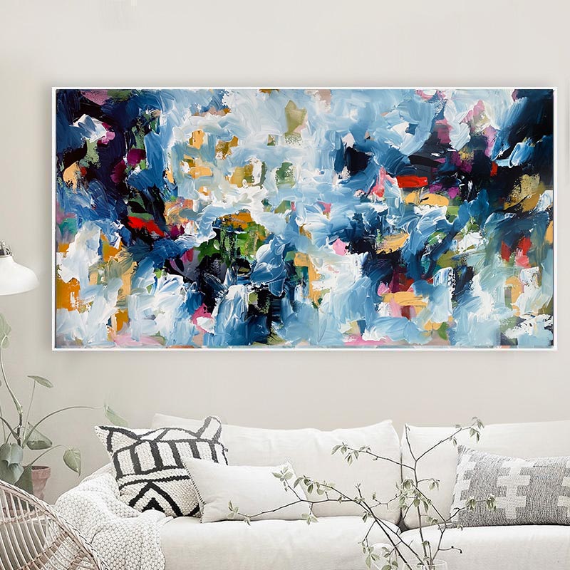 Impulse - 152x76 cm - Original Painting
