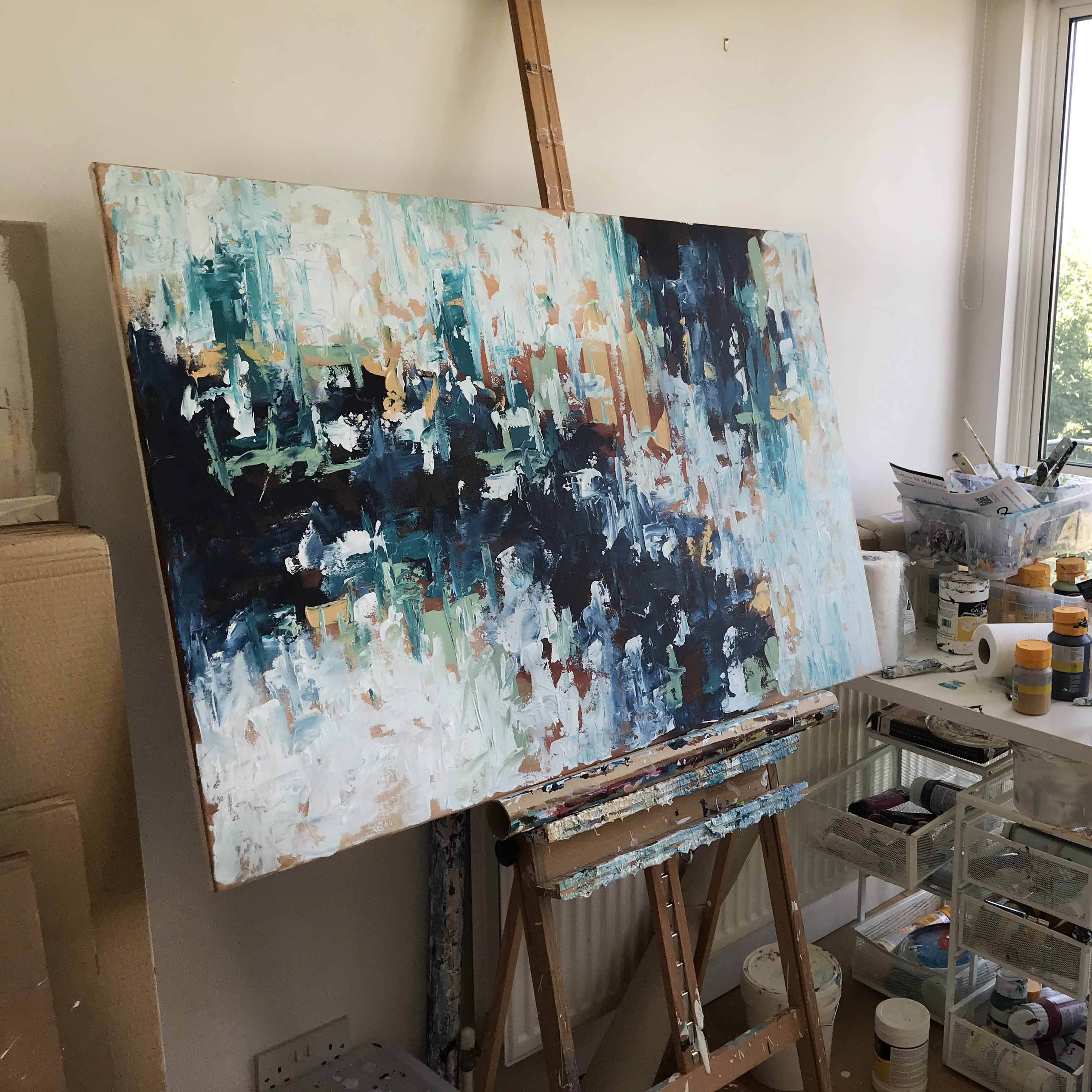 Beneath The Stars - 122x80 cm - Original Painting