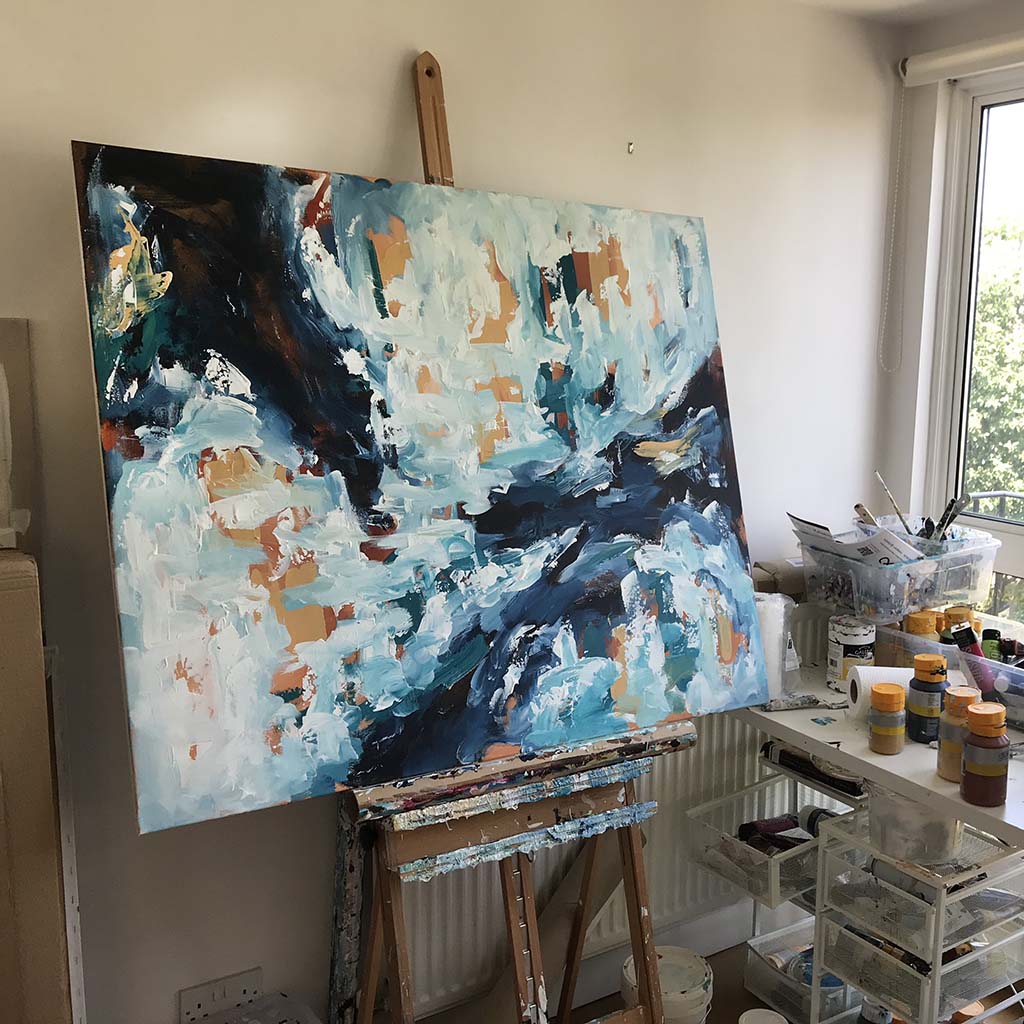 Serenity - 122x102 cm - Original Painting