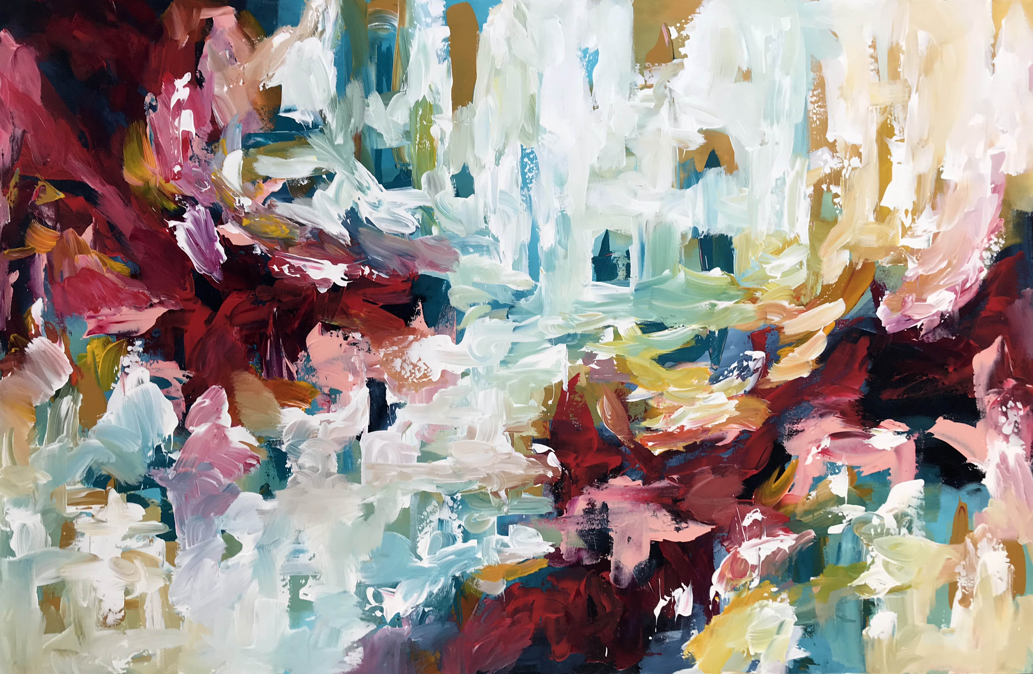 Inferno 4 - 117x76 cm - Original Painting