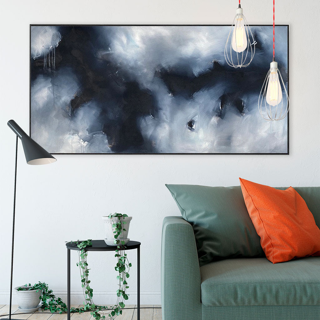 In The Distance - 150x76 cm - Original Painting