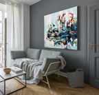 Into The Wild - 102x102 cm - Original Painting-OmarObaid.com
