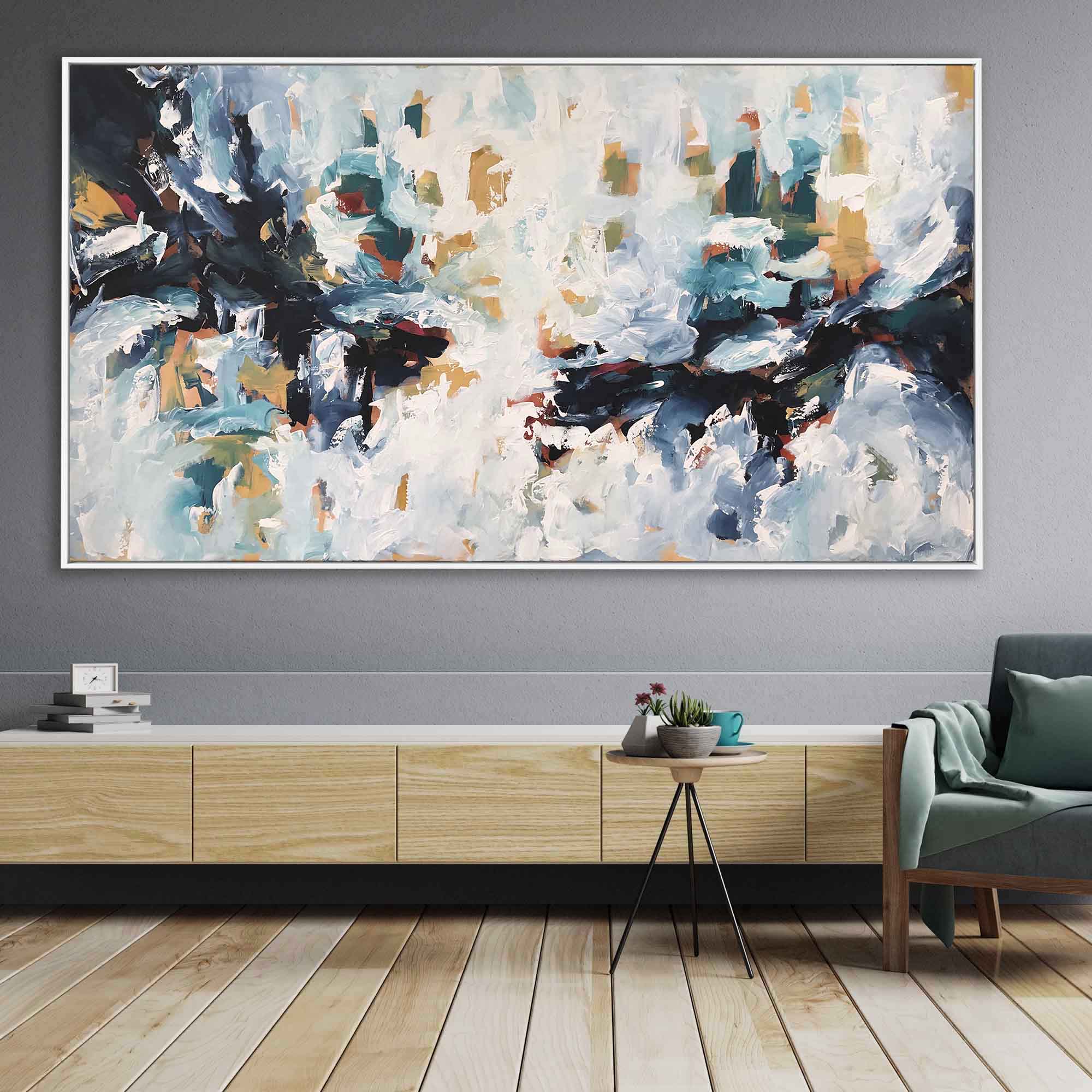 The Storm Within - 182x102 cm - Original Painting