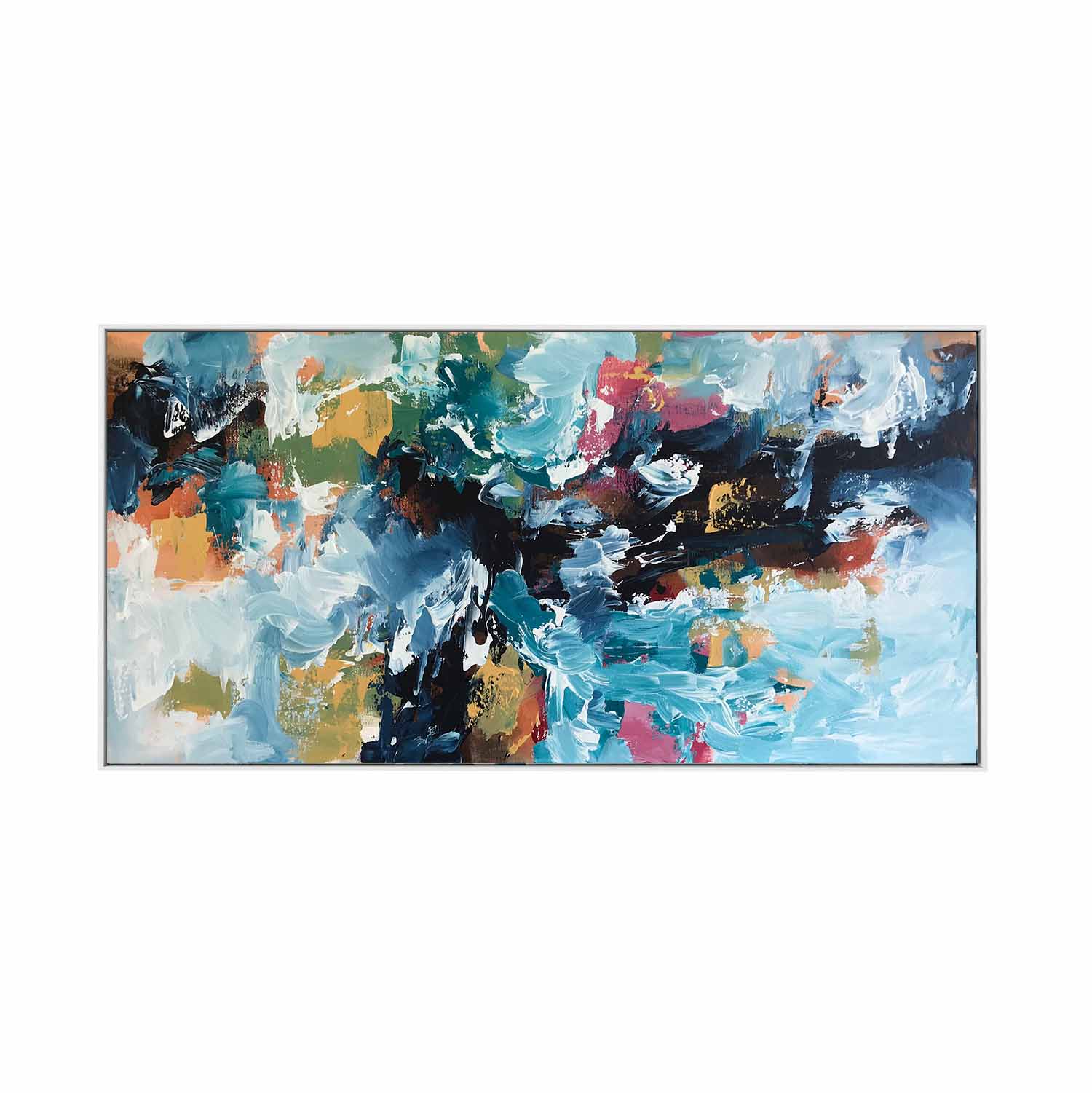 The Uncertain Path - 150x102 cm - Triptych Original Paintings
