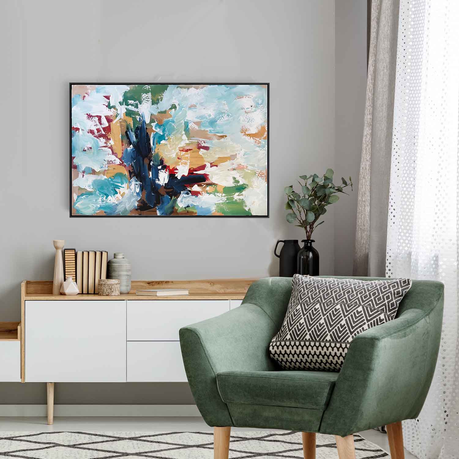 Monument Part 1 - 61x92 cm - Original Painting