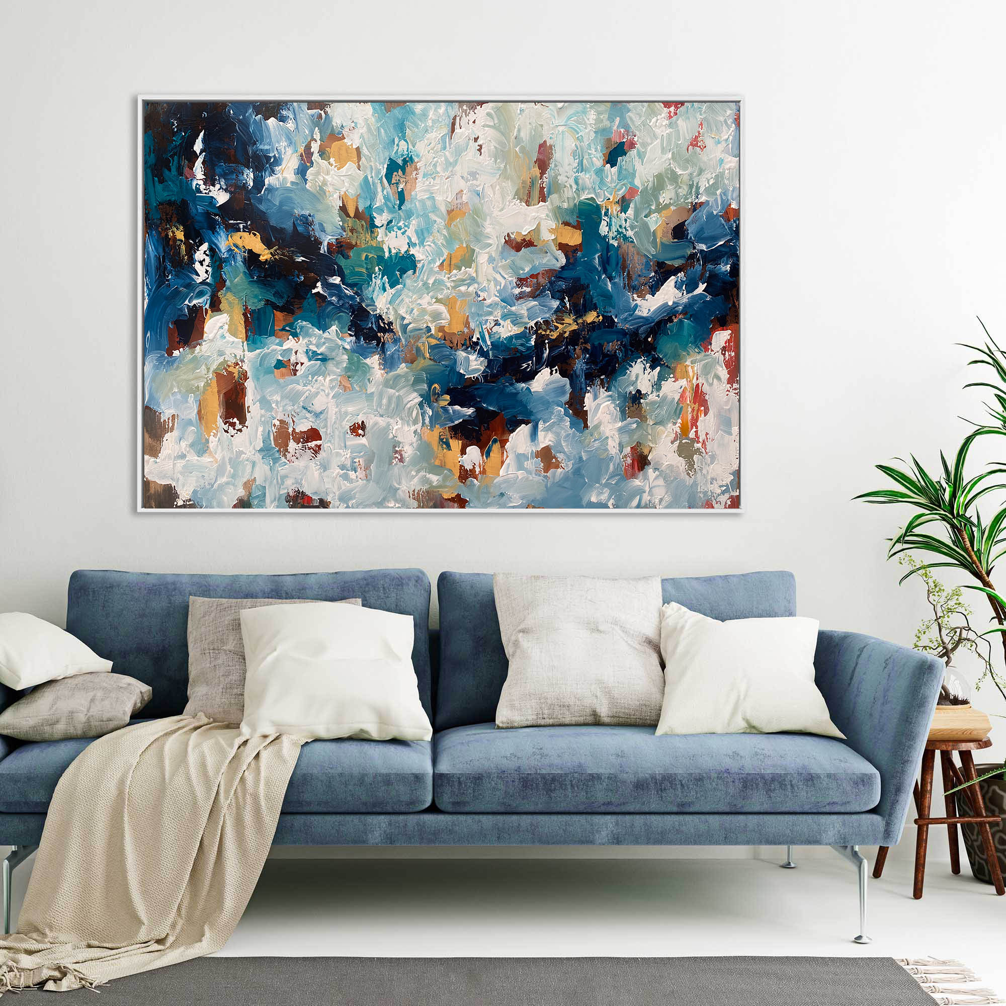 A Wave Of Time - 152x102 cm - Original Painting