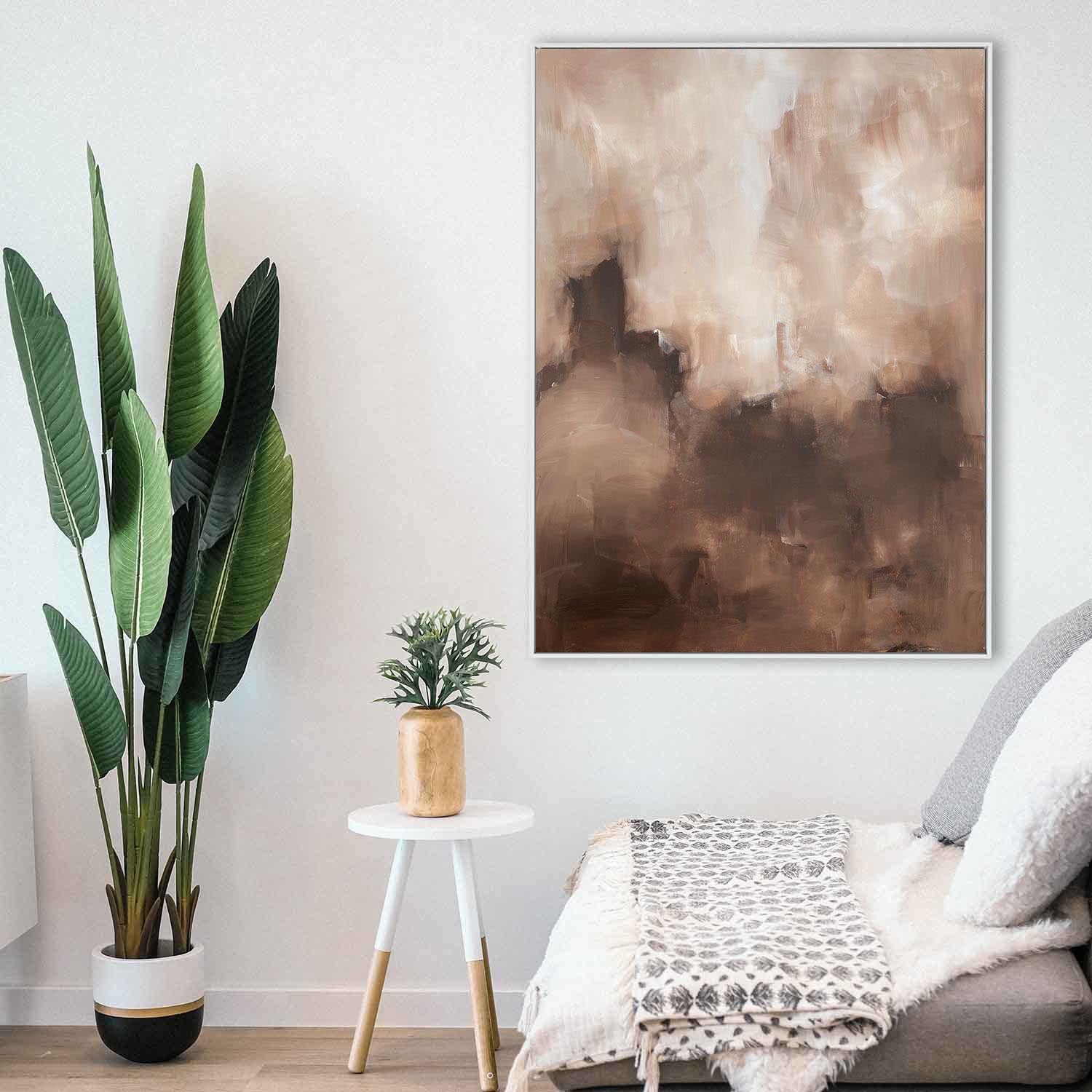 A Conversation At Dawn - 122x92 cm - Original Painting