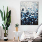 Waterfall - 120x90 cm - Original Painting