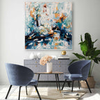 Breaking The Unknown - 102x102 cm - Original Painting