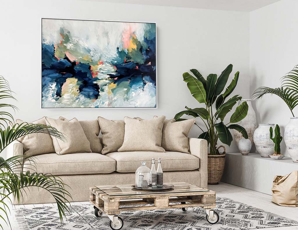 The Long Road 4 - 117x92 cm - Original Painting