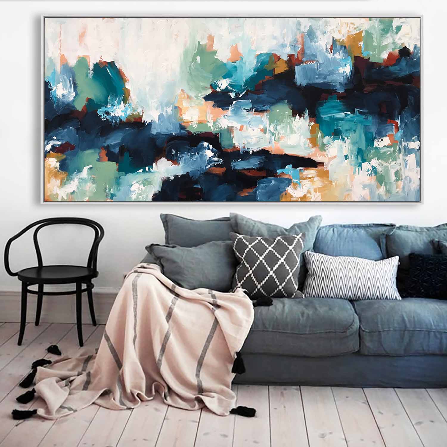 Into The Unknown - 182x76 cm - Original Painting