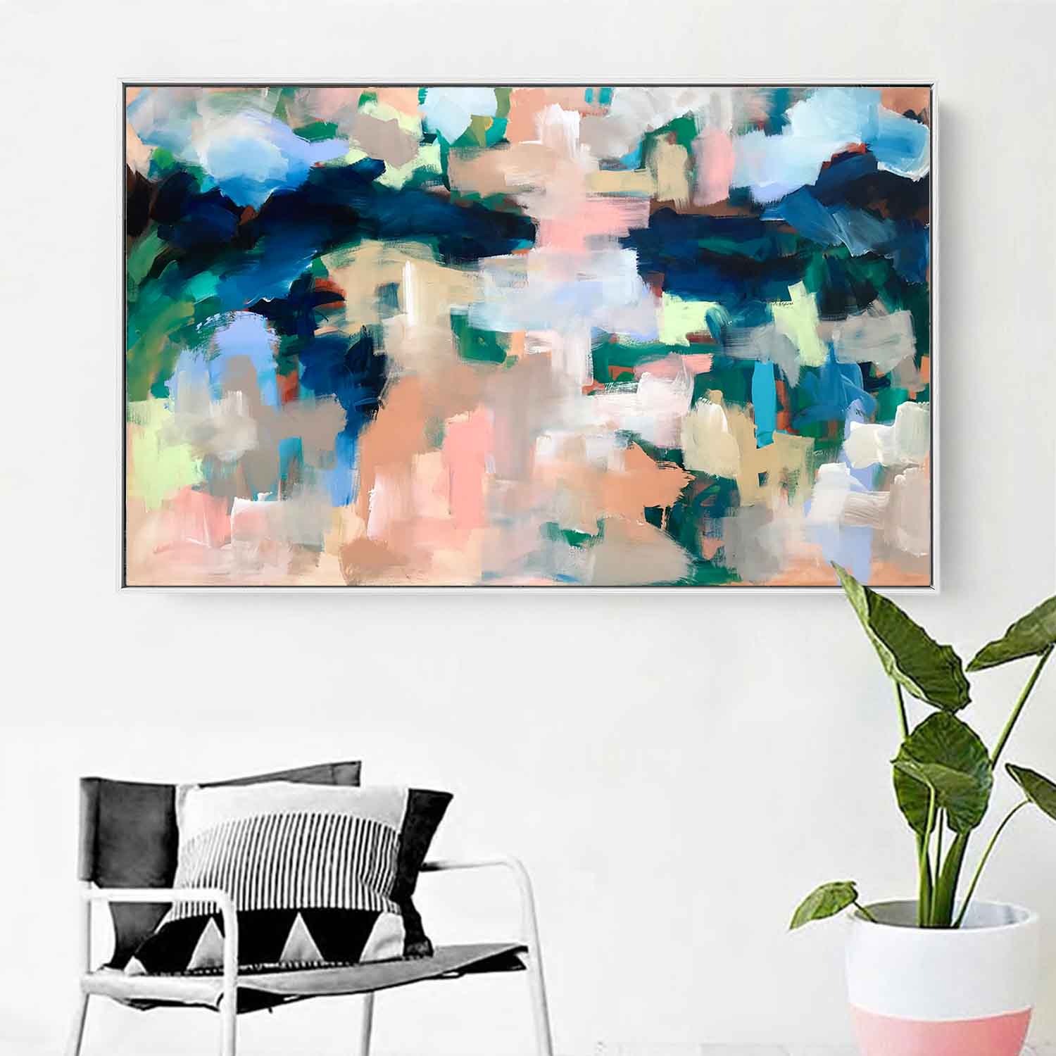 Labyrinth 2 - 122x76 cm - Original Painting