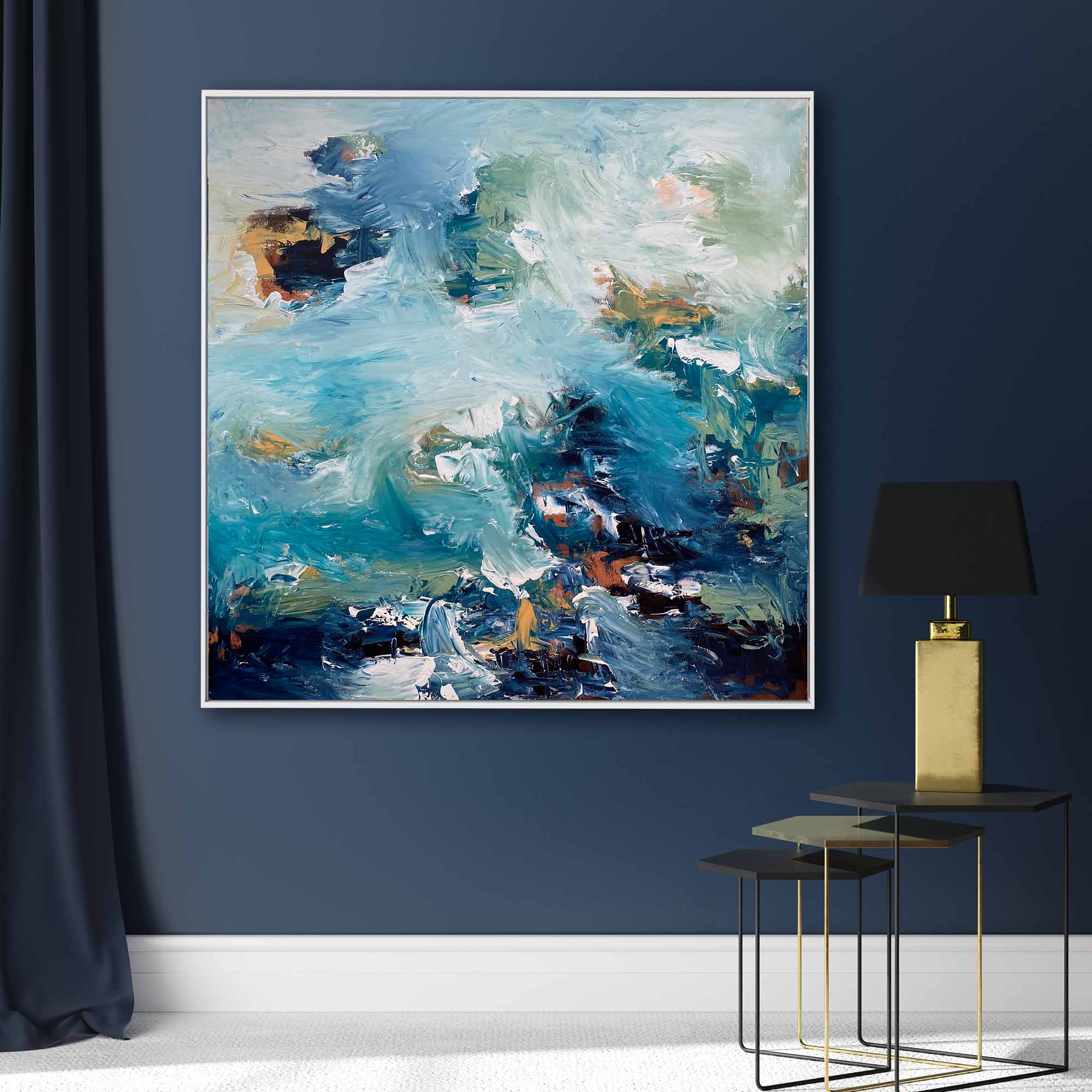 Another Chapter - 102x102 cm - Original Painting