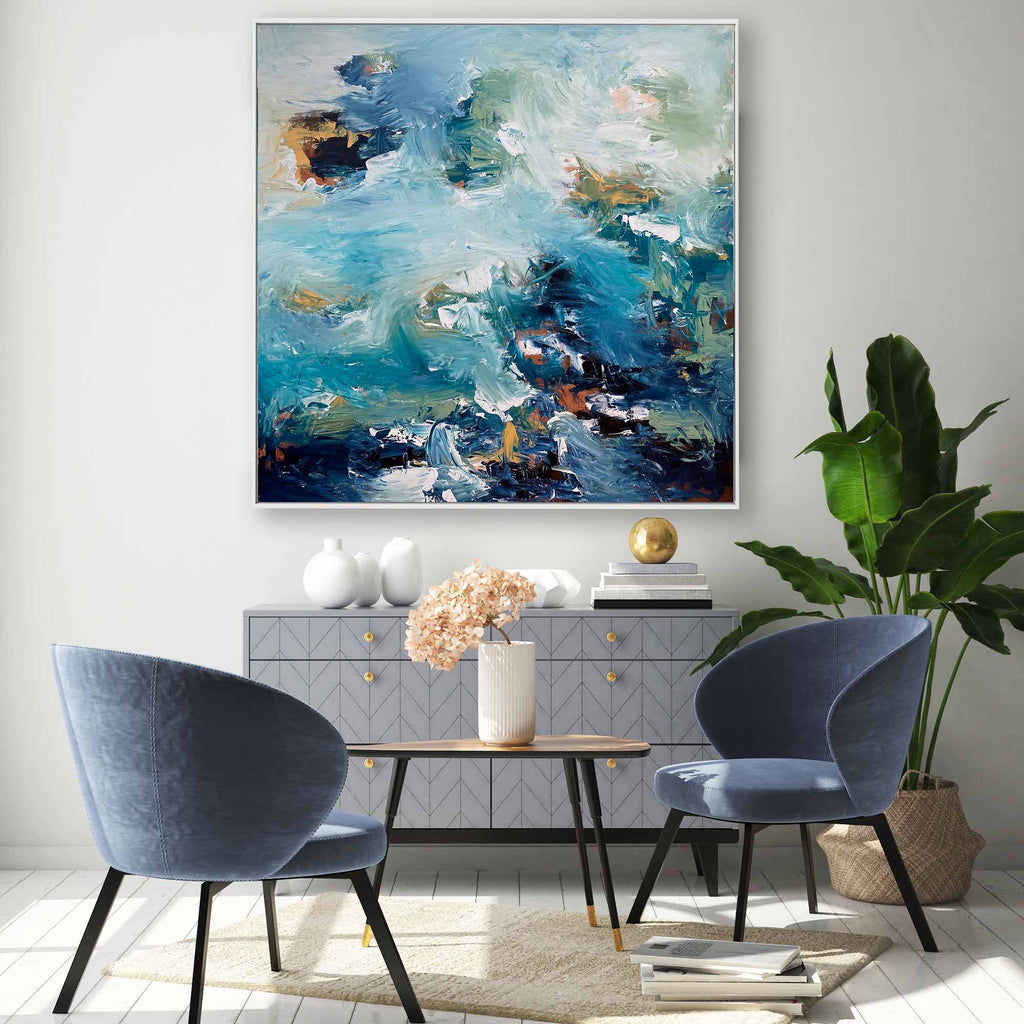 Another Chapter - 102x102 cm - Original Painting