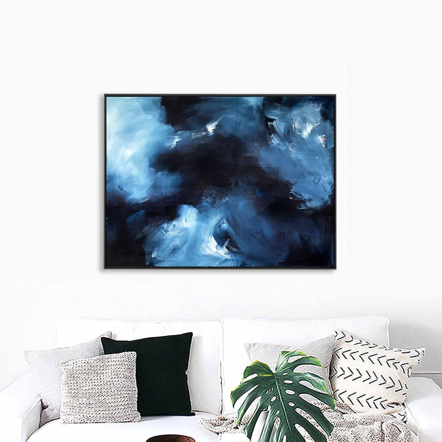 Midnight Waves - 102x76 cm - Original Painting
