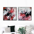 Drifting - 152x76 cm - Diptych Original Paintings