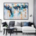 Hourglass - 152x102 cm - Original Painting