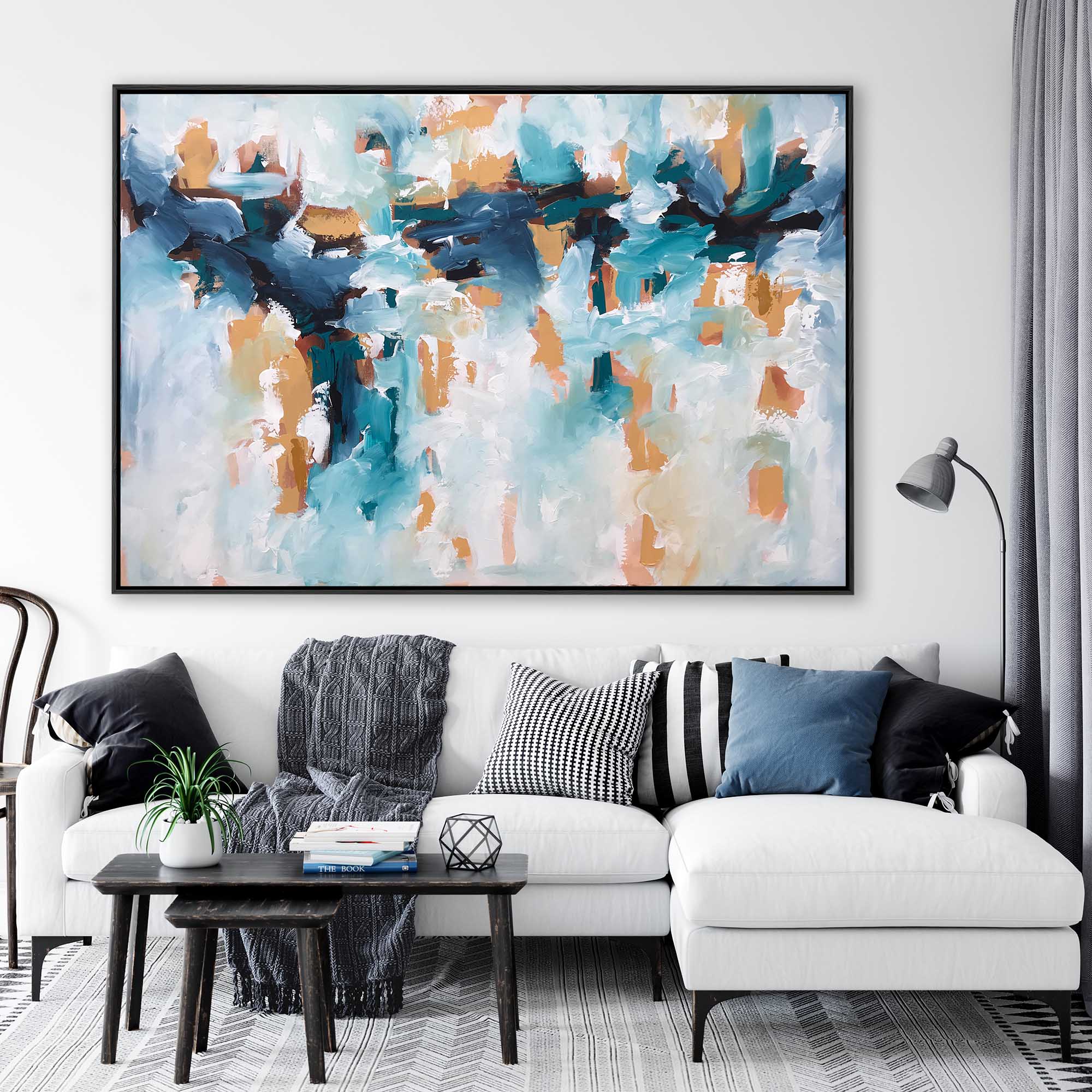 Hourglass - 152x102 cm - Original Painting
