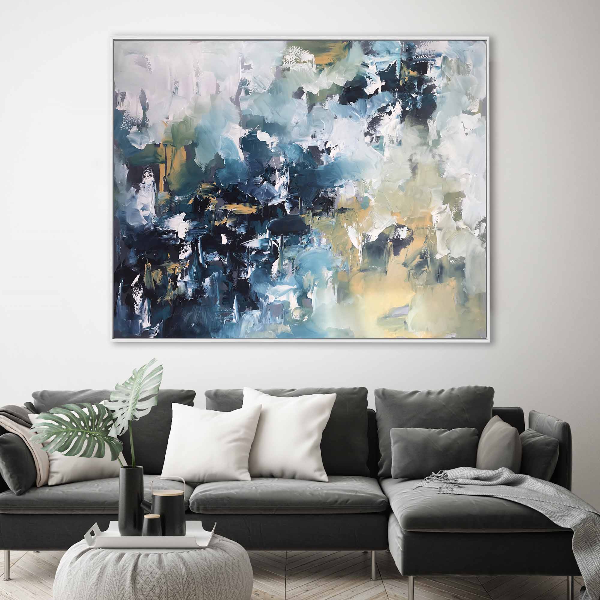 Crossfade - 152x122 cm - Original Painting