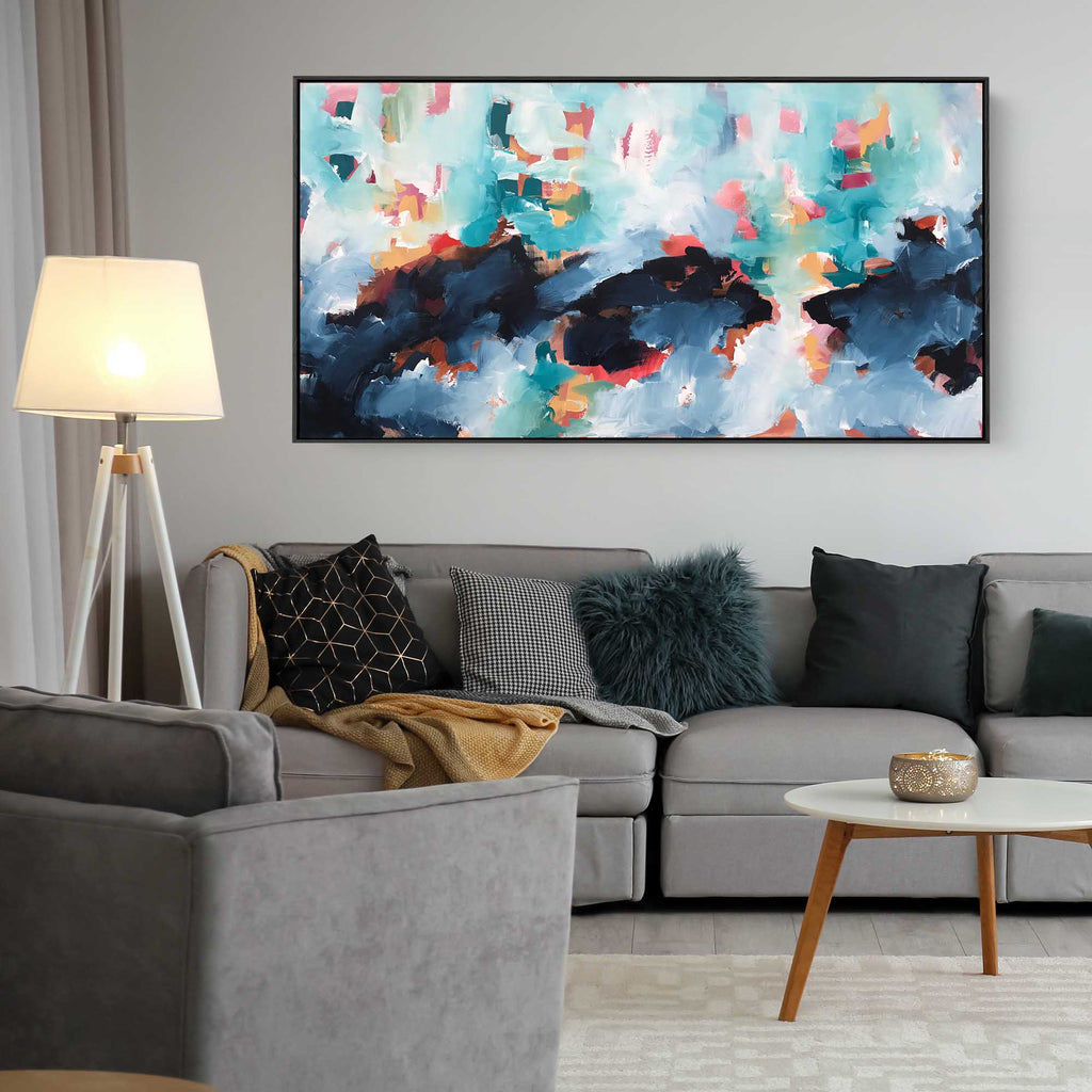 A Ripple In the Ocean - 152x80 cm - Original Painting