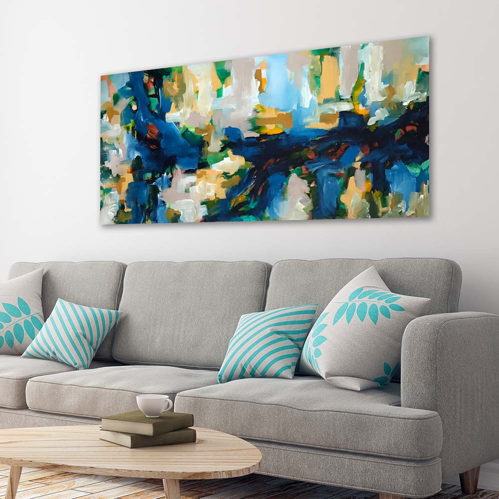 Autumn Leaves 2 - 152x76 cm - Original Painting