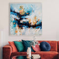 Colourful Memories - 102x102 cm - Original Painting