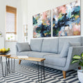 Adapting To The Unknown - 204x92 cm - Diptych Original Painting