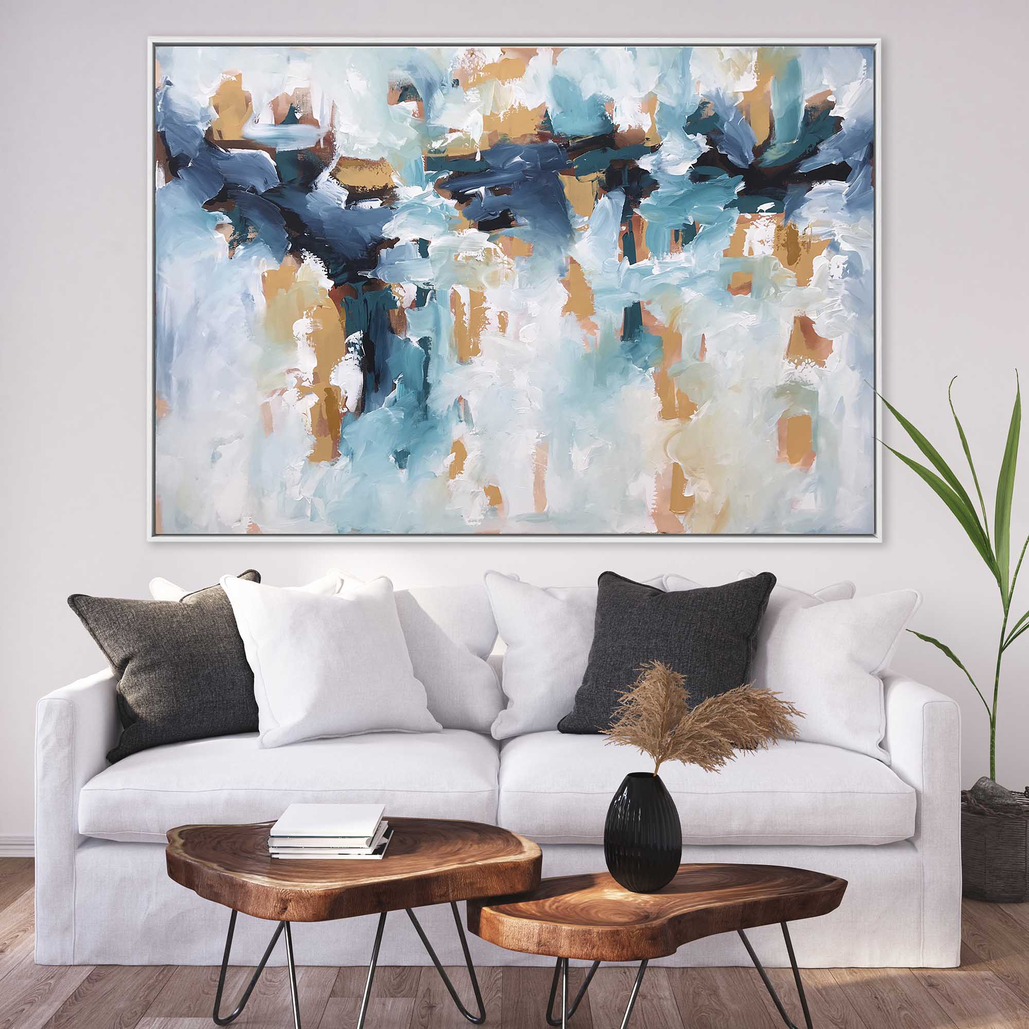 Hourglass - 152x102 cm - Original Painting