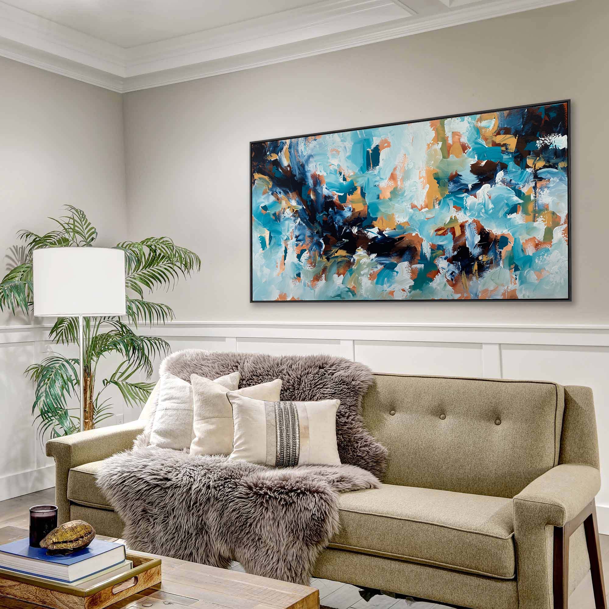 Shaping Tomorrow - 152x76 cm - Original Painting