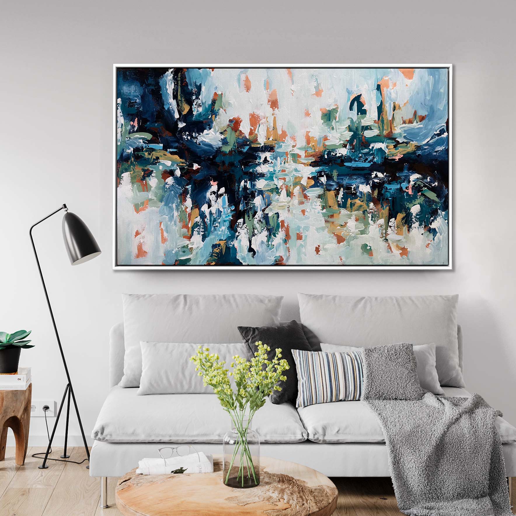 Midnight Conversations 2 - 152x92 cm - Original Painting