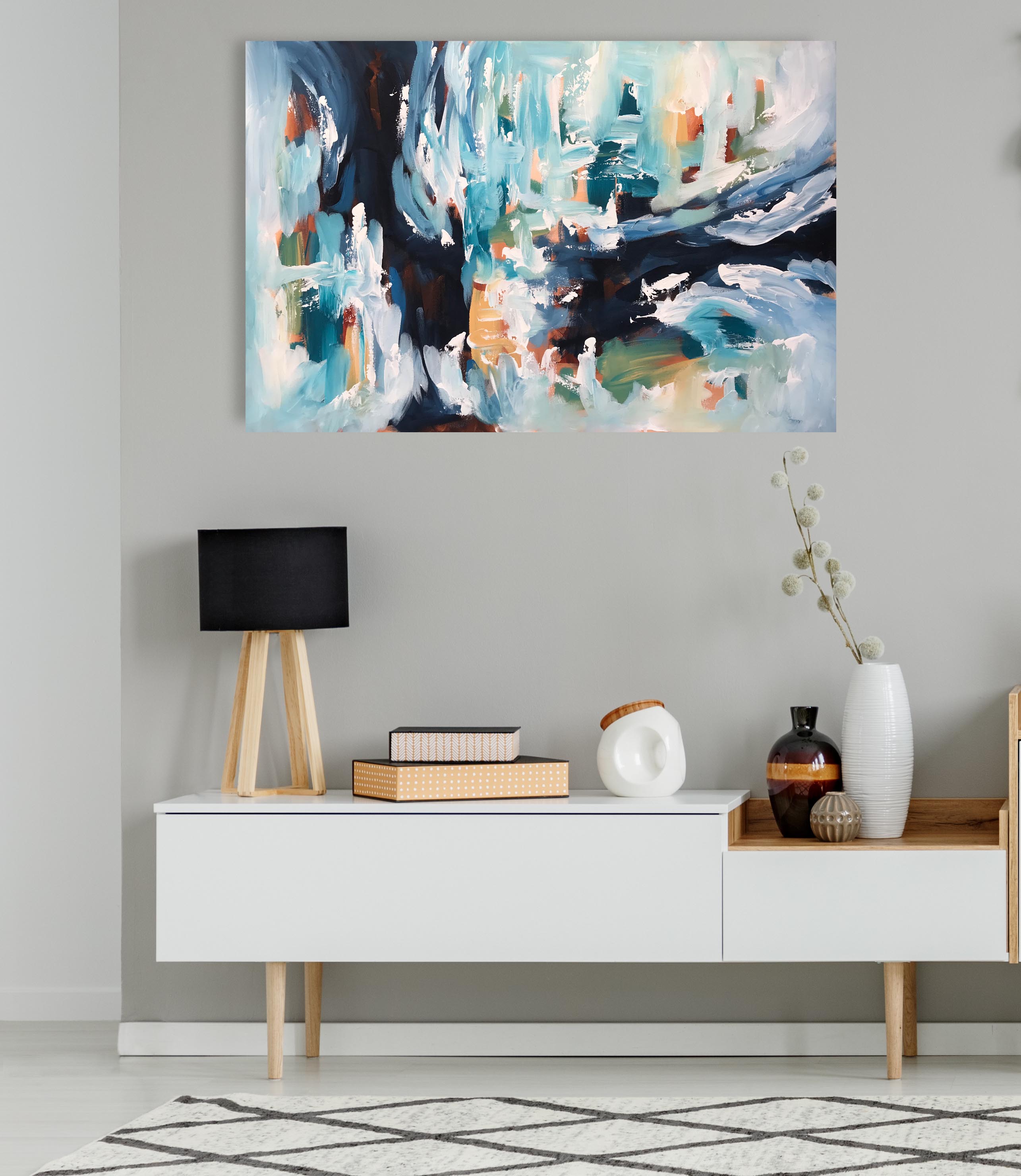 Guidance - 90x60 cm - Original Painting