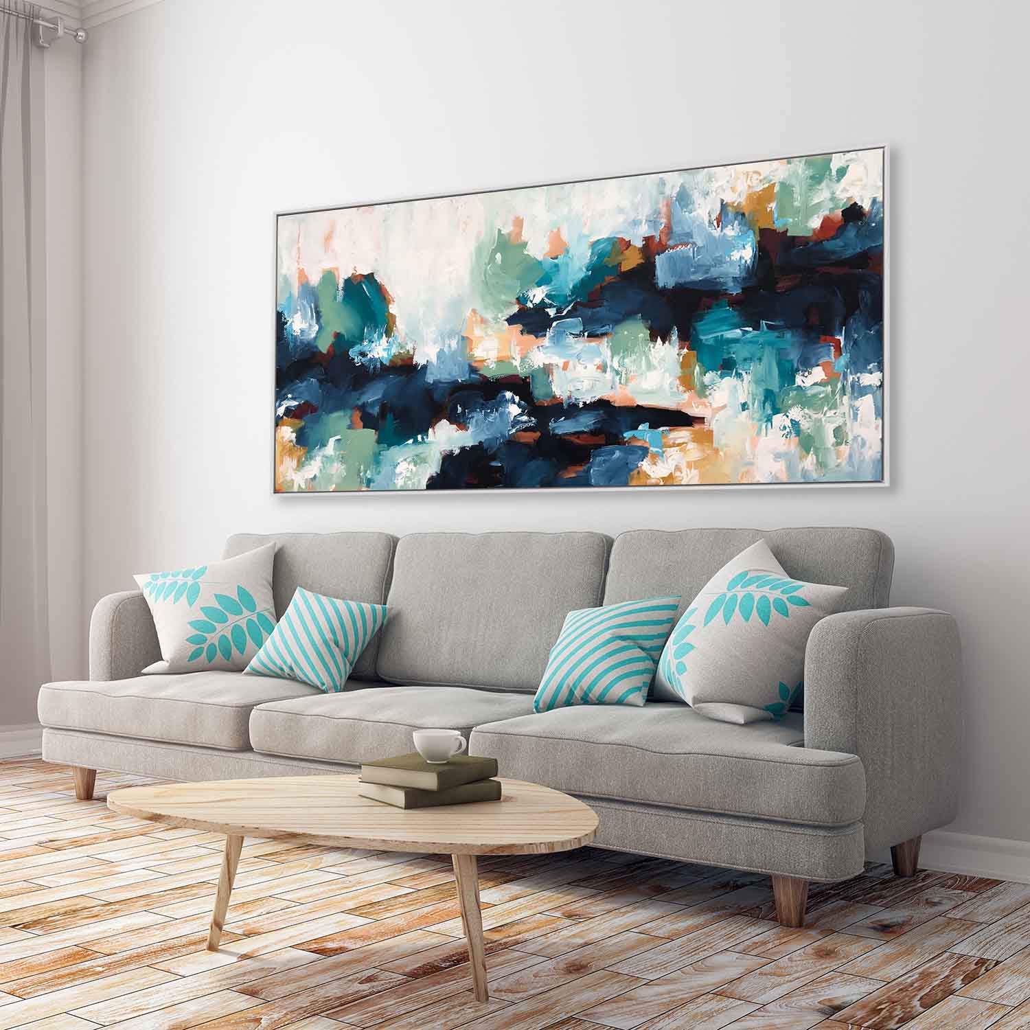 Into The Unknown - 182x76 cm - Original Painting