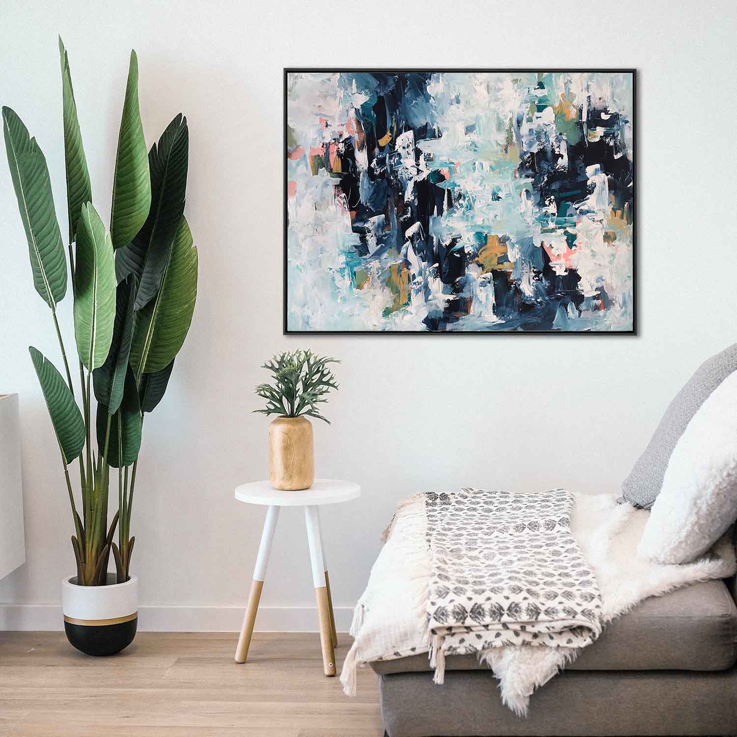 Rain Dance - 102x76 cm - Original Painting