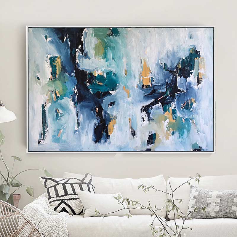 Rain Drops - 122x82 cm - Original Painting