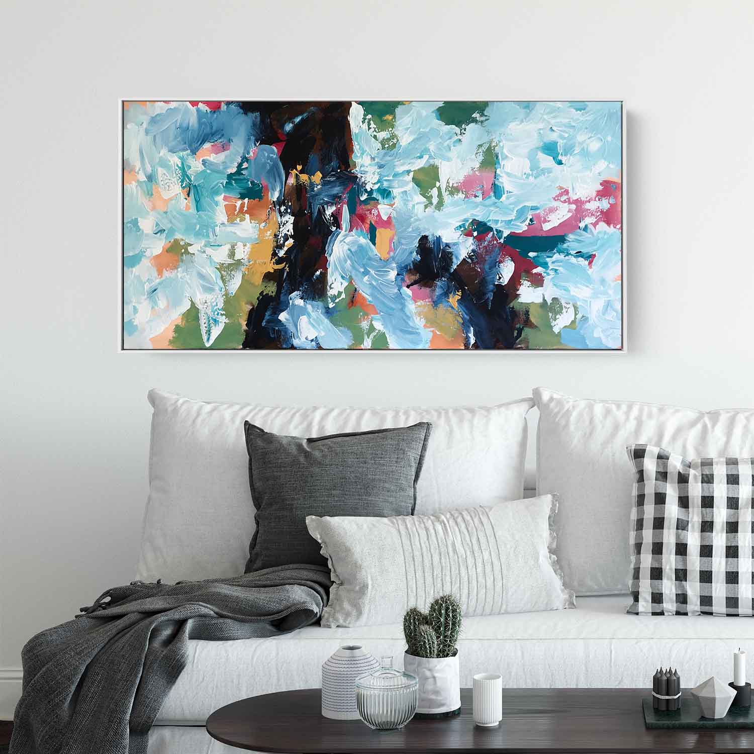 The Uncertain Path Part 1 - 102x50 cm - Original Painting