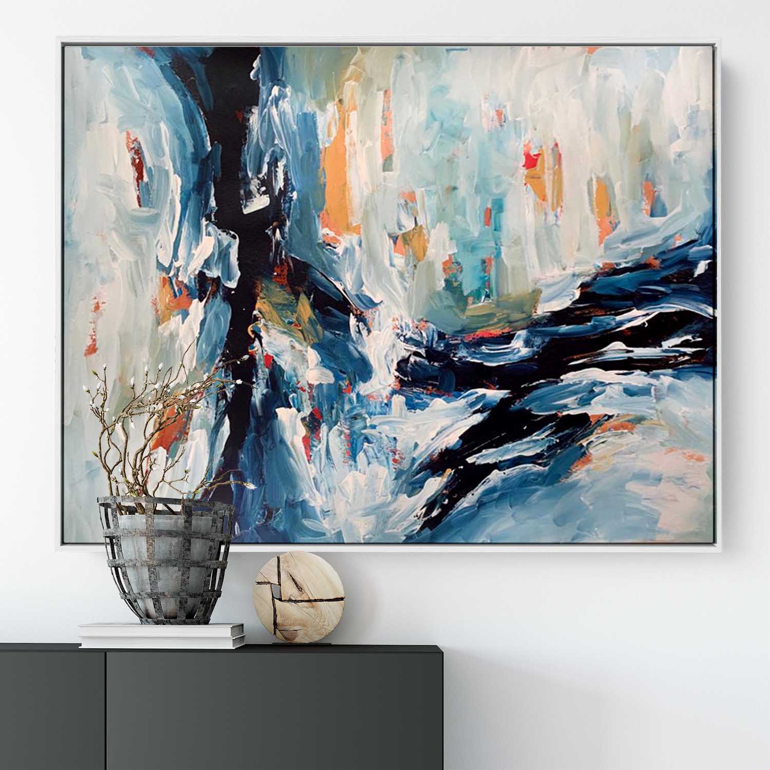 Hypnotised - 102x80 cm - Original Painting