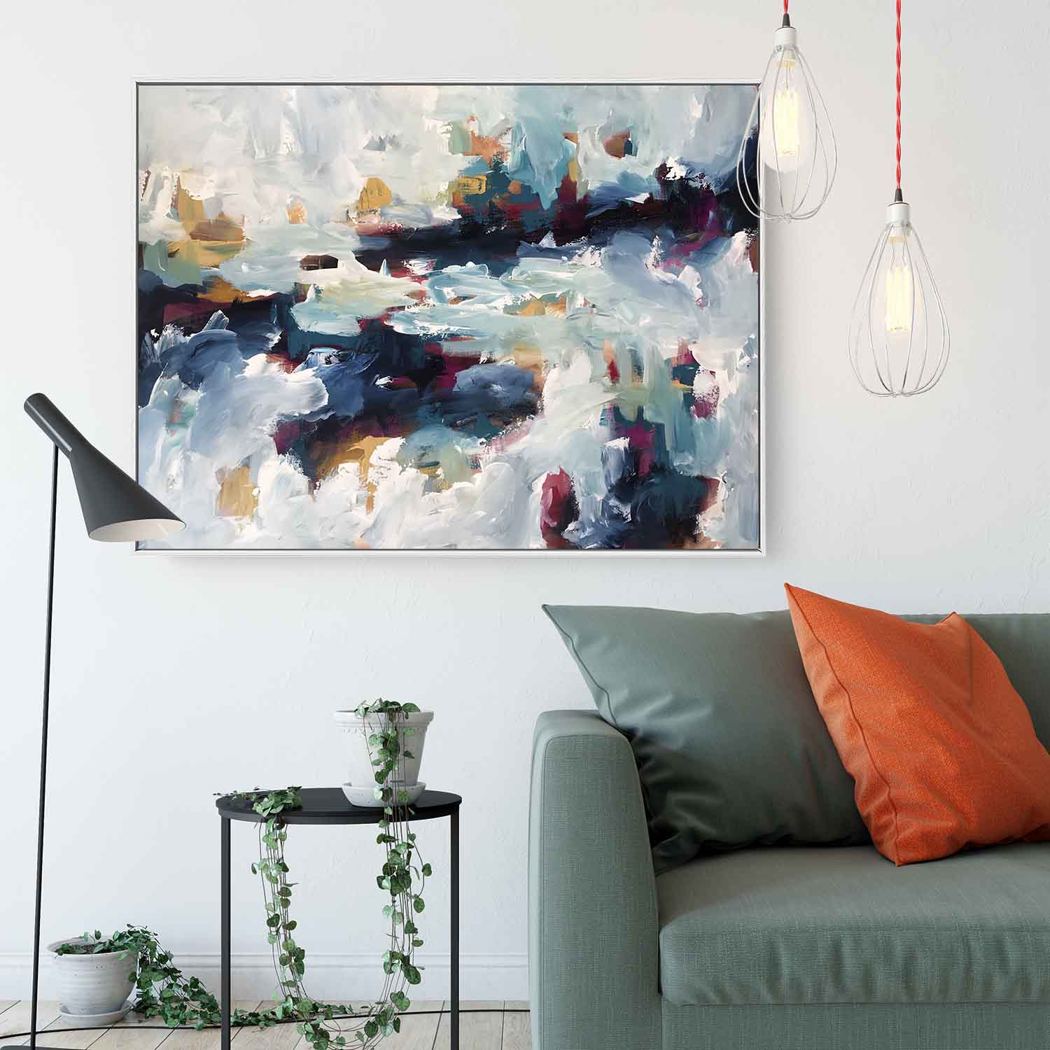 A Silent Poet 4 - 102x76 cm - Original Painting