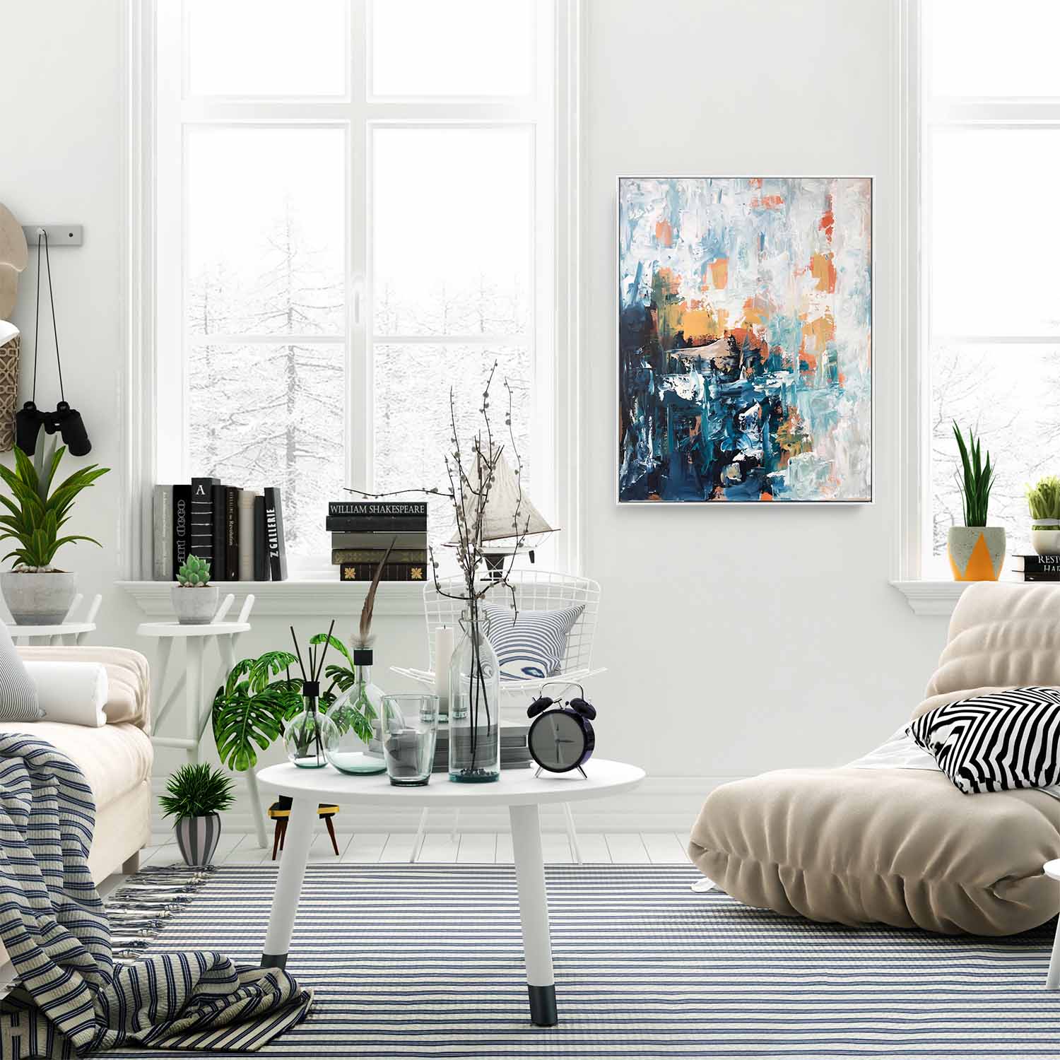 Mirage Part 1 - 62x76 cm - Original Painting