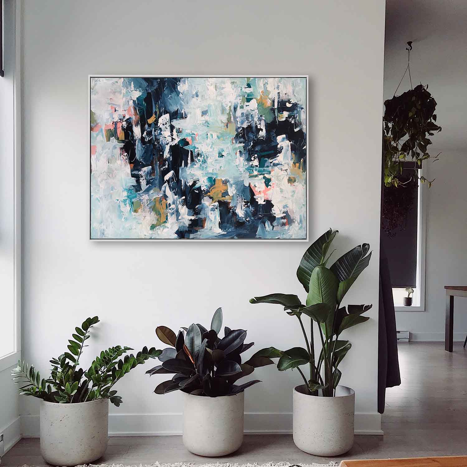 Rain Dance - 102x76 cm - Original Painting