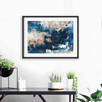 Dawn 3 - 74x53 cm - Framed Painting