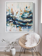 The Wave - 92x102 cm - Original Painting
