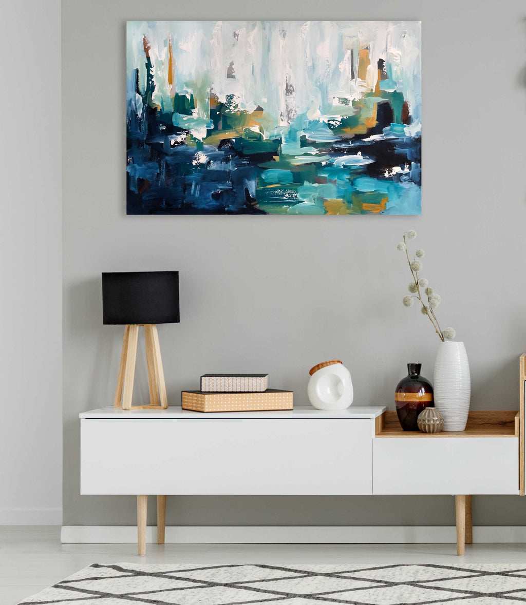 False Pretences - 90x60 cm - Original Painting