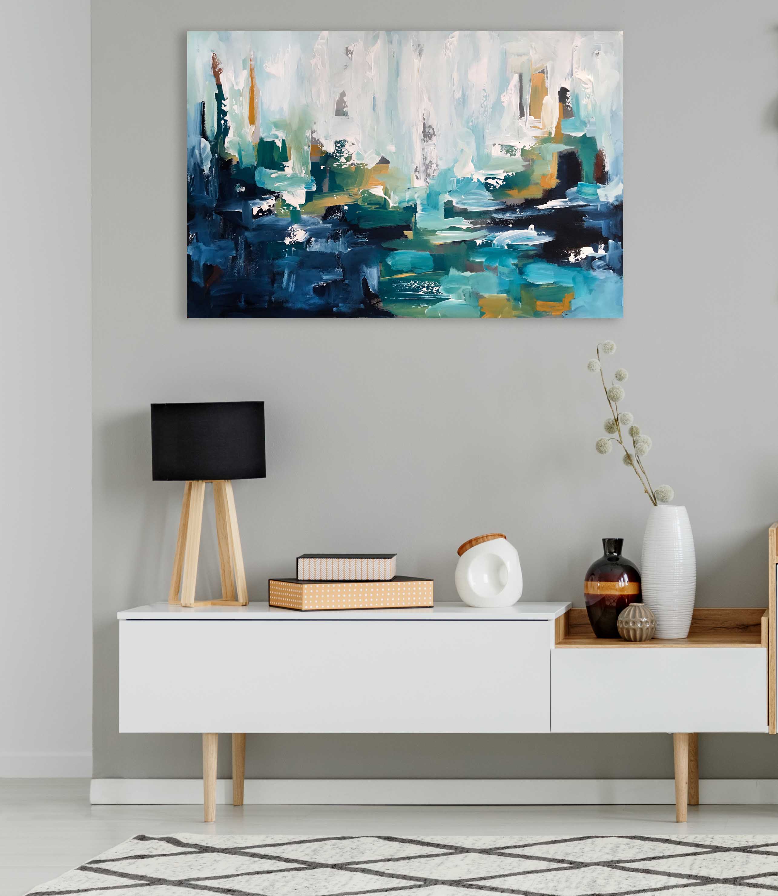 False Pretences - 90x60 cm - Original Painting