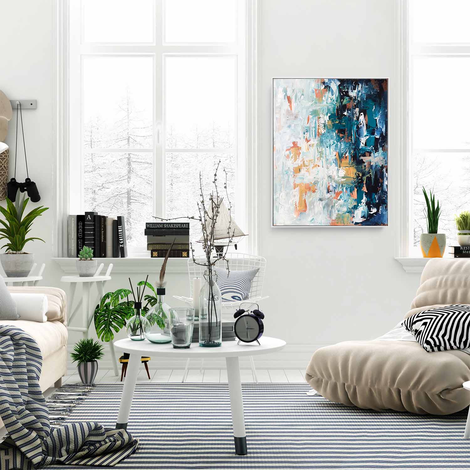 Mirage Part 2 - 76x62 cm - Original Painting